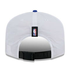 New Era Golden State Warriors 2025 NBA Draft On-Stage Nylon 19TWENTY Adjustable Hat White/Royal