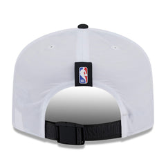 New Era Miami Heat 2025 NBA Draft On-Stage Nylon 19TWENTY Adjustable Hat White/Black