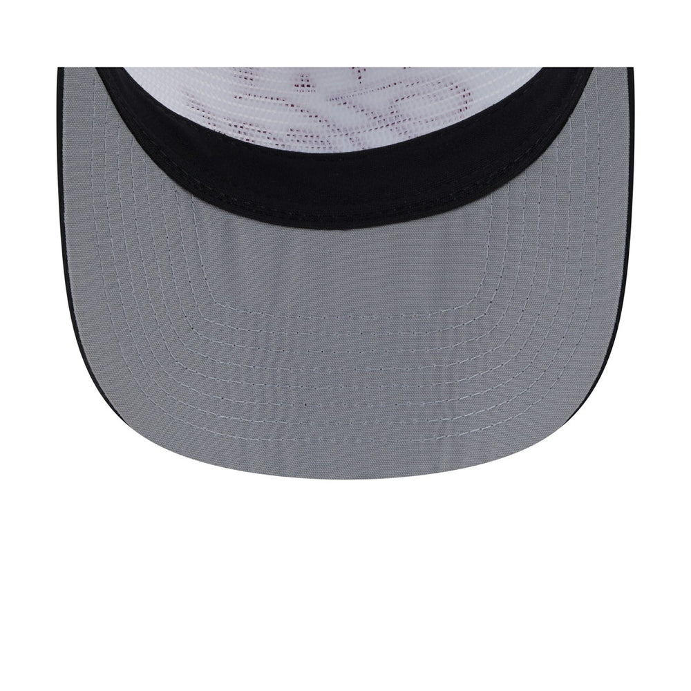 New Era Miami Heat 2025 NBA Draft On-Stage Nylon 19TWENTY Adjustable Hat White/Black