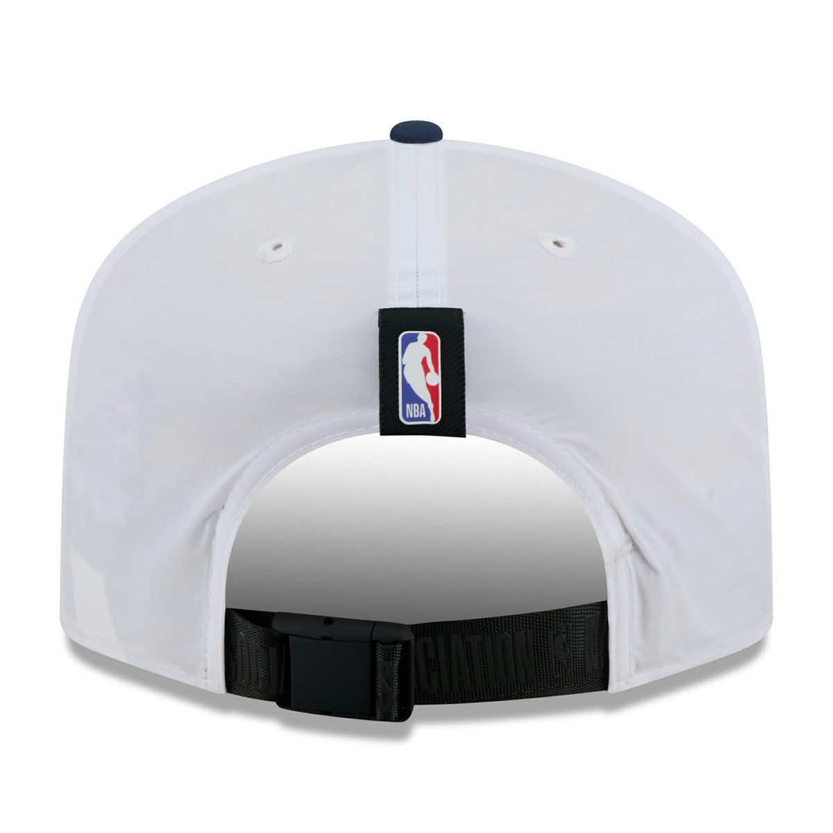 New Era Minnesota Timberwolves 2025 NBA Draft On-Stage Nylon 19TWENTY Adjustable Hat White/Navy