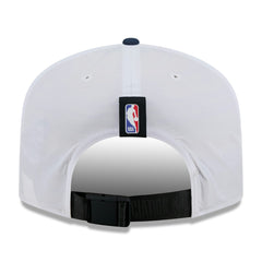 New Era Minnesota Timberwolves 2025 NBA Draft On-Stage Nylon 19TWENTY Adjustable Hat White/Navy