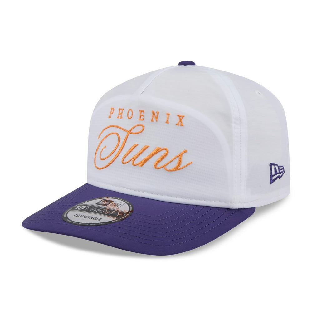 New Era Phoenix Suns 2025 NBA Draft On-Stage Nylon 19TWENTY Adjustable Hat White/Purple