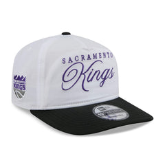 New Era Sacramento Kings 2025 NBA Draft On-Stage Nylon 19TWENTY Adjustable Hat White/Black