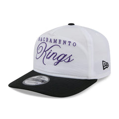 New Era Sacramento Kings 2025 NBA Draft On-Stage Nylon 19TWENTY Adjustable Hat White/Black