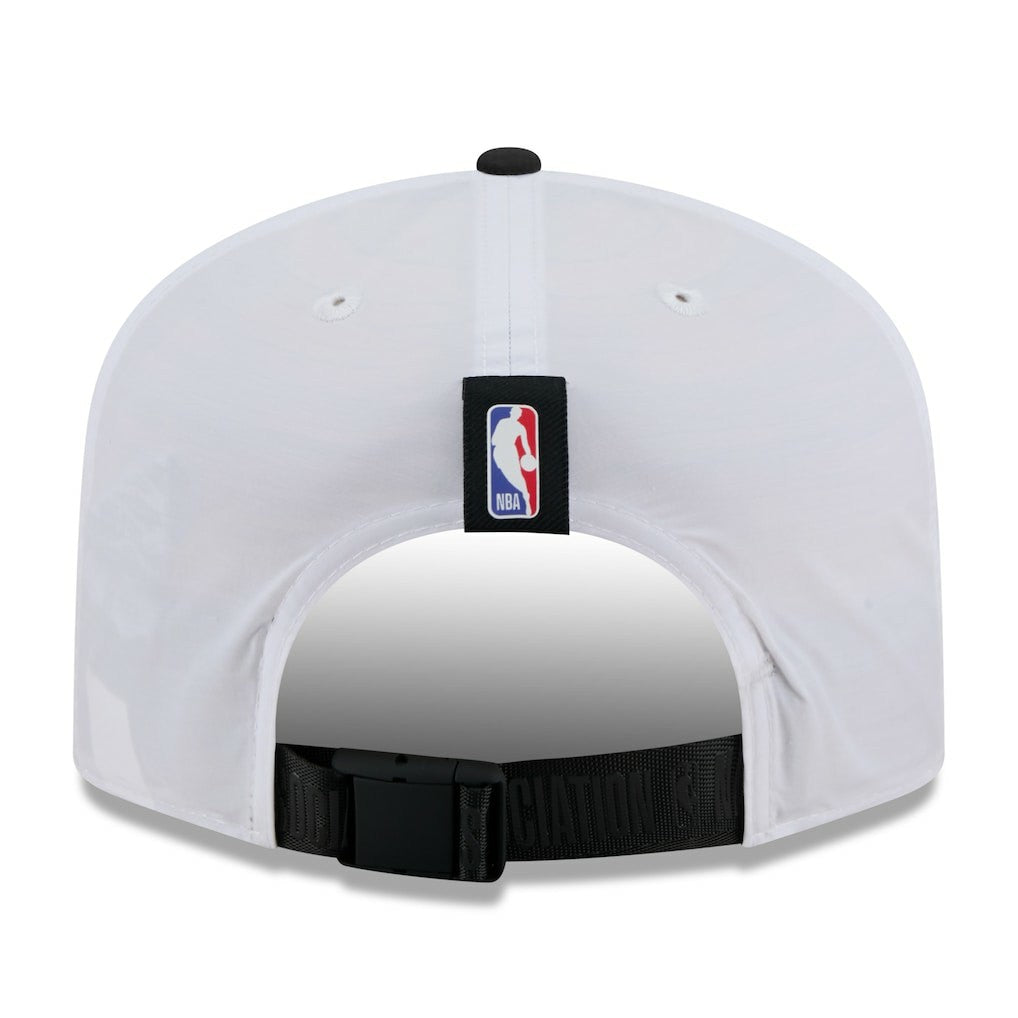 New Era Chicago Bulls 2025 NBA Draft On-Stage Nylon 19TWENTY Adjustable Hat White/Black