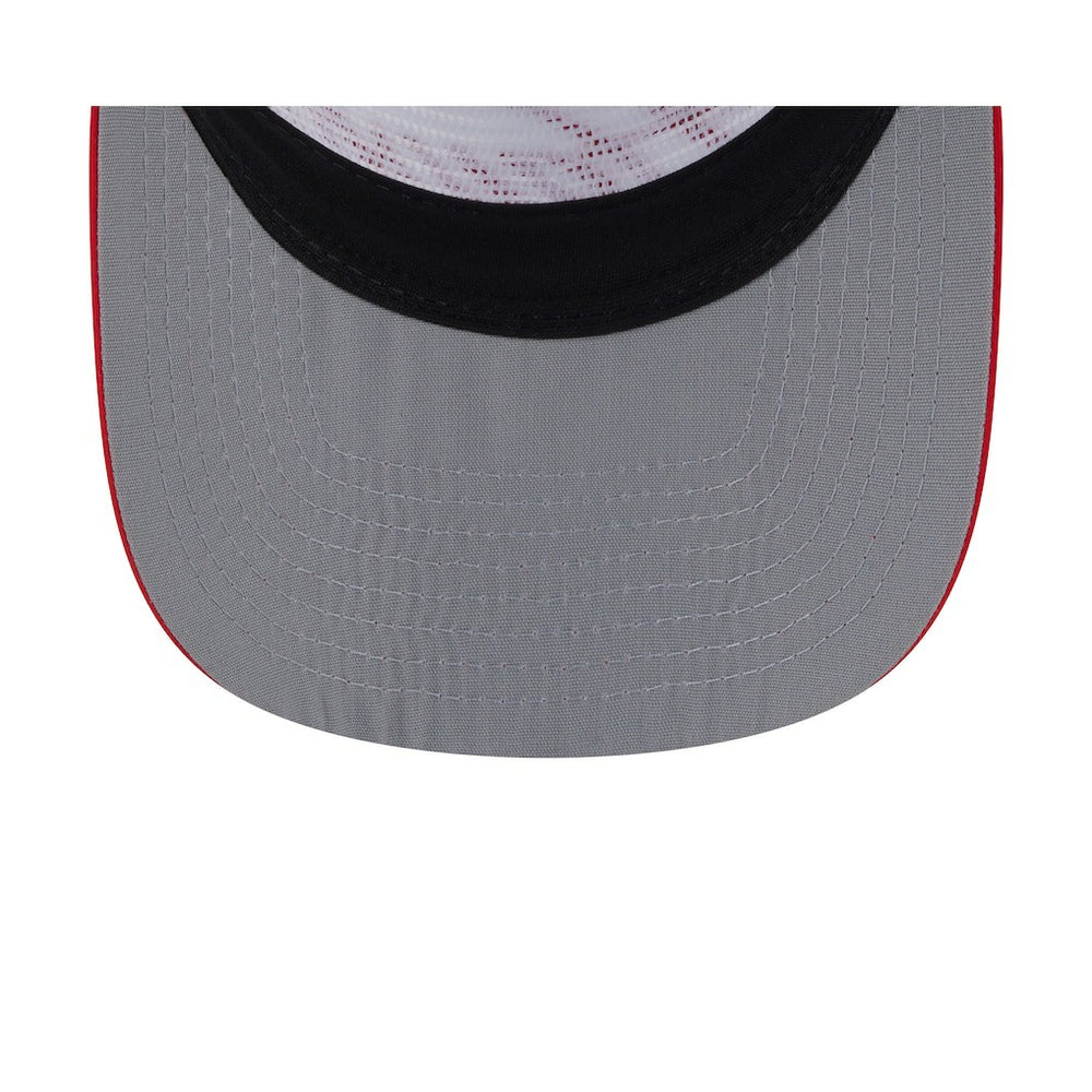 New Era Atlanta Hawks 2025 NBA Draft On-Stage Nylon 19TWENTY Adjustable Hat White/Red