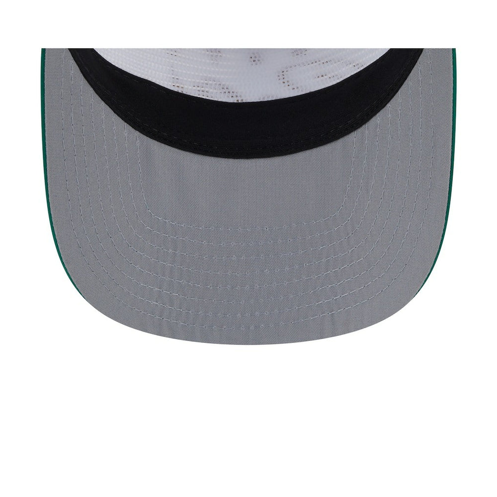 New Era Boston Celtics 2025 NBA Draft On-Stage Nylon 19TWENTY Adjustable Hat White/Kelly Green