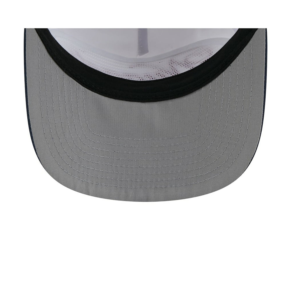 New Era Denver Nuggets 2025 NBA Draft On-Stage Nylon 19TWENTY Adjustable Hat White/Navy