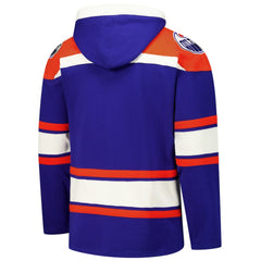 Edmonton Oilers '47 Superior Lacer Hoodie - Royal | 47 brand near me