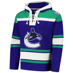Vancouver Canucks '47 Superior Lacer Hoodie - Royal | 47 brand Clearance