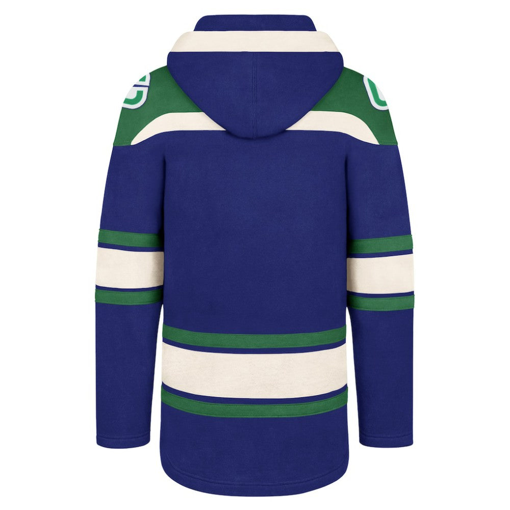 Vancouver Canucks '47 Superior Lacer Hoodie - Royal | 47 brand Clearance