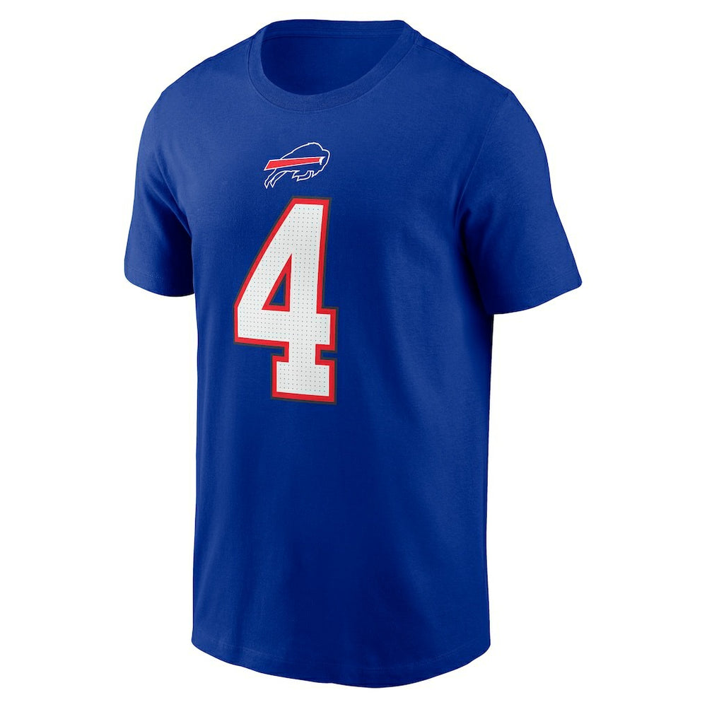 James Cook Buffalo Bills Name & Number T-Shirt - Royal - Nike