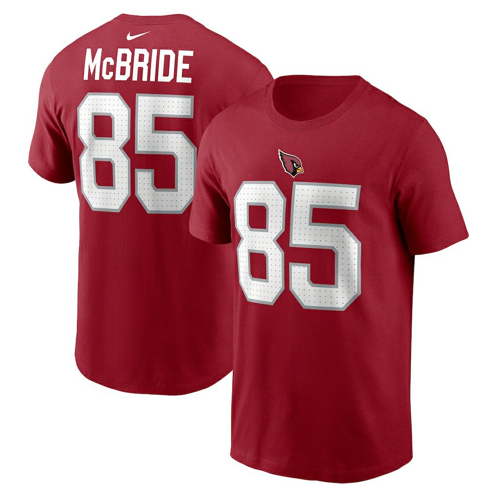 Trey McBride Arizona Cardinals Name & Number T-Shirt - Cardinal - Nike