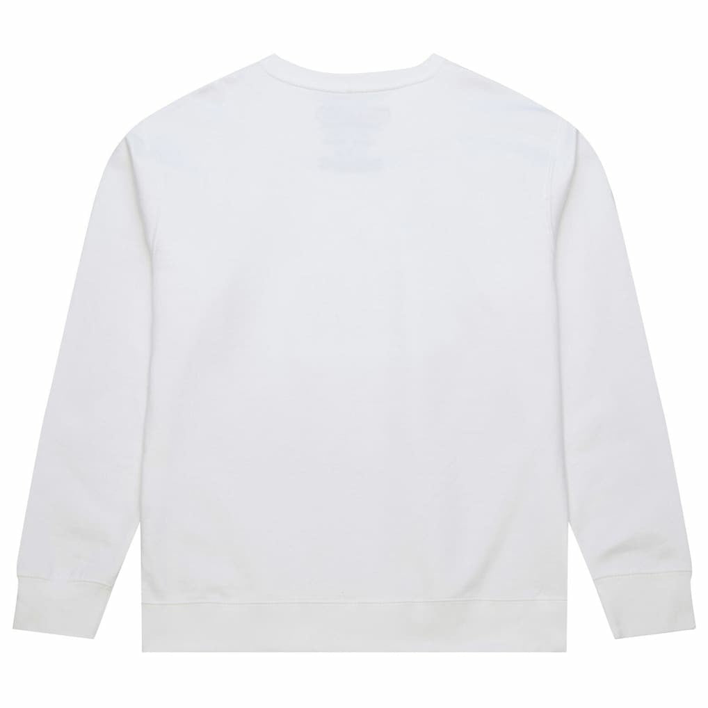 Pittsburgh Steelers x Bud Light The Crest Pullover Sweatshirt - White - Mitchell & Ness