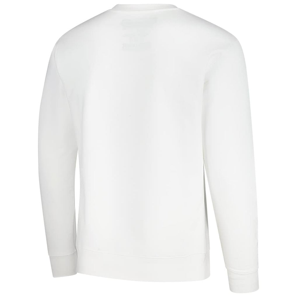 Carolina Panthers x Bud Light The Crest Pullover Sweatshirt - White - Mitchell & Ness