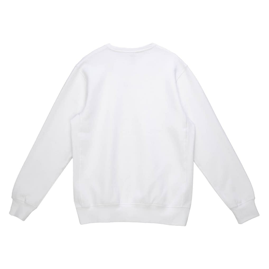 New England Patriots x Bud Light The Crest Pullover Sweatshirt - White - Mitchell & Ness