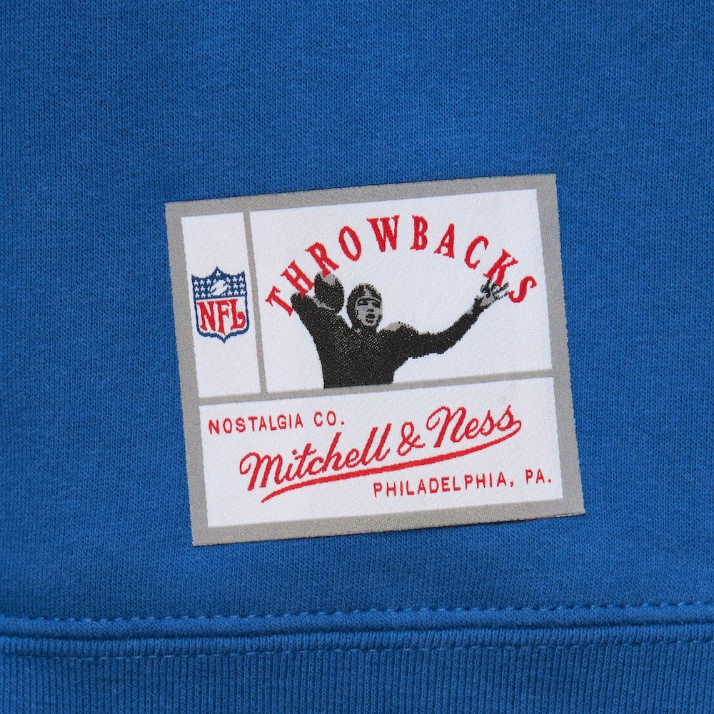 Buffalo Bills NFL x Bud Light Vintage Pullover Hoodie - Royal - Mitchell & Ness