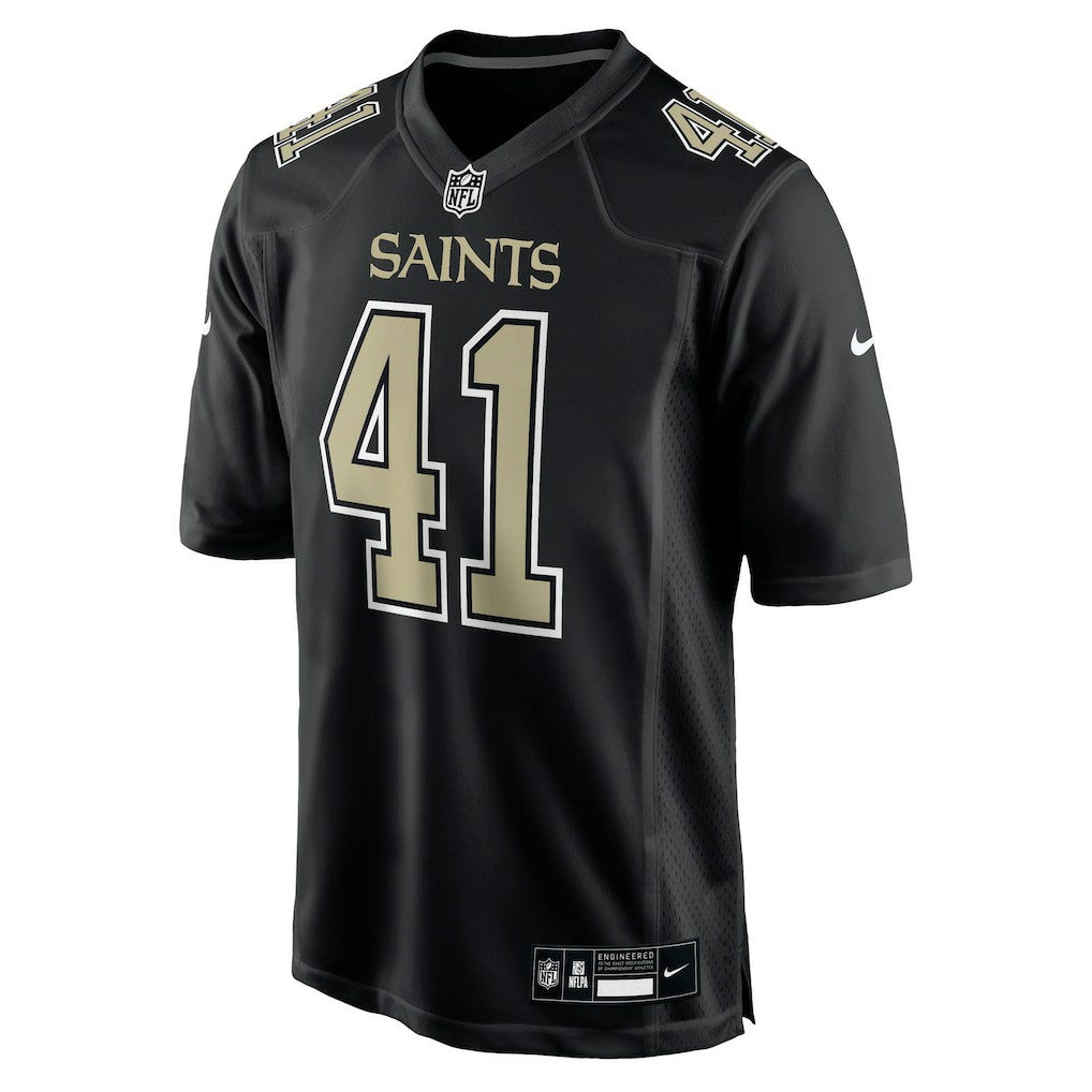 Alvin Kamara New Orleans Saints Fashion Game Jersey - Carbon Black - Nike