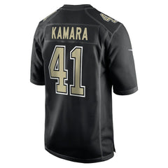 Alvin Kamara New Orleans Saints Fashion Game Jersey - Carbon Black - Nike
