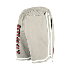 San Francisco 49ers New Era Stone Multi Patch Shorts - Light Beige - NFL