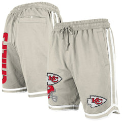 Kansas City Chiefs New Era Stone Multi Patch Shorts - Light Beige - NFL