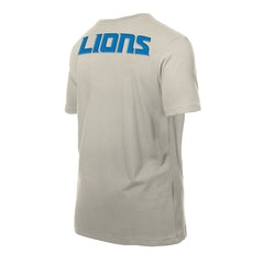 Detroit Lions New Era Multi Patch T-Shirt - Light Beige - NFL