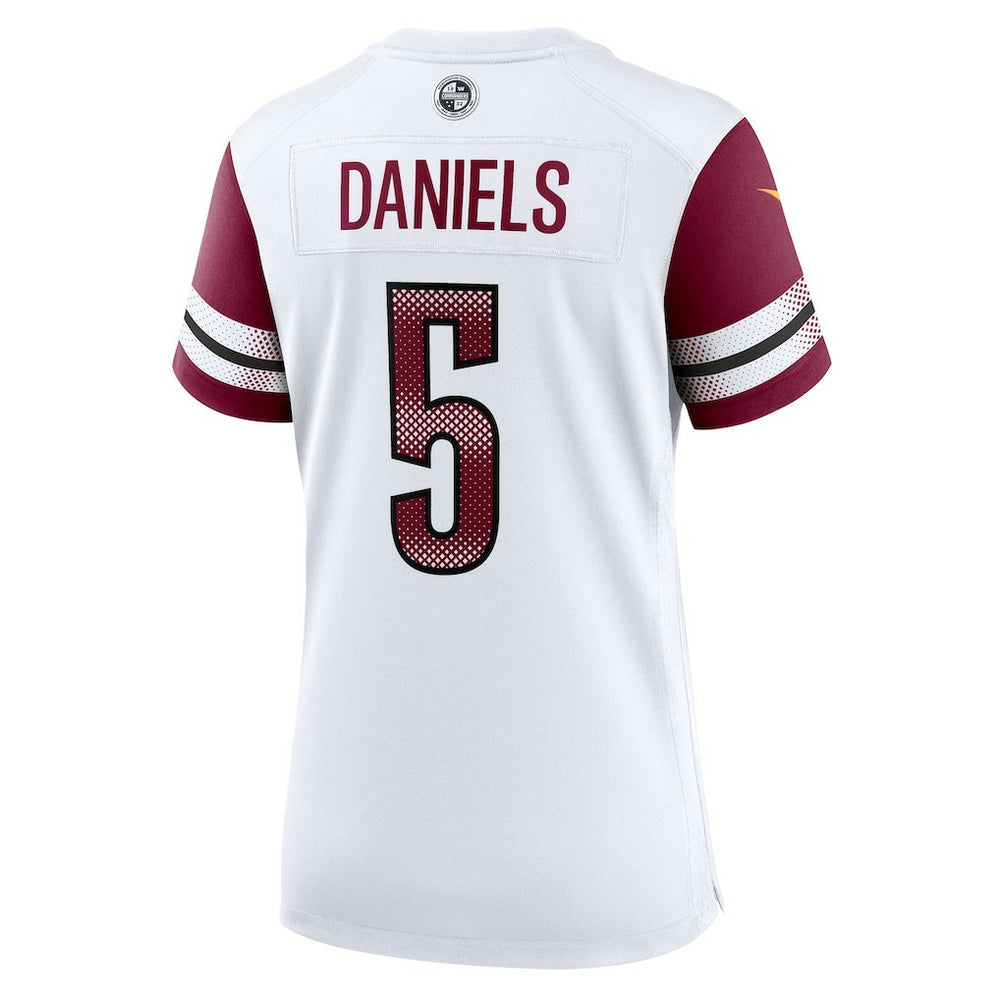 Jayden Daniels Washington Commanders Women's Game Jersey - White - Nike