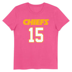 Patrick Mahomes Kansas City Chiefs Girls Youth Player Name & Number T-Shirt - Pink - NFL