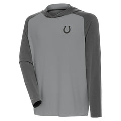 Indianapolis Colts Antigua Tonal Intrepid Pullover Hoodie - Gray - NFL