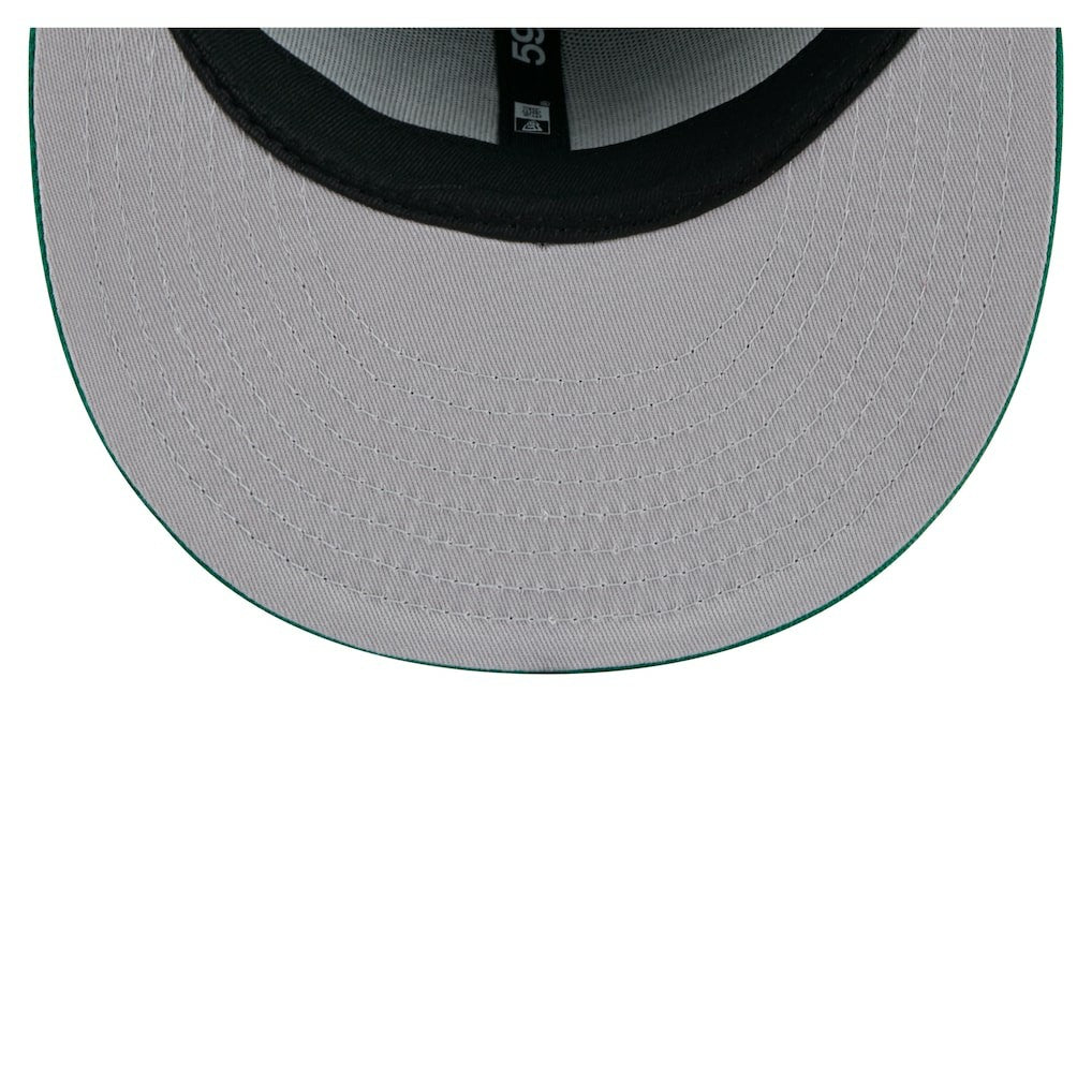 New Era Boston Celtics State Stitch 59FIFTY Fitted Hat Kelly Green
