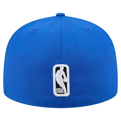 New Era Dallas Mavericks State Stitch 59FIFTY Fitted Hat Blue
