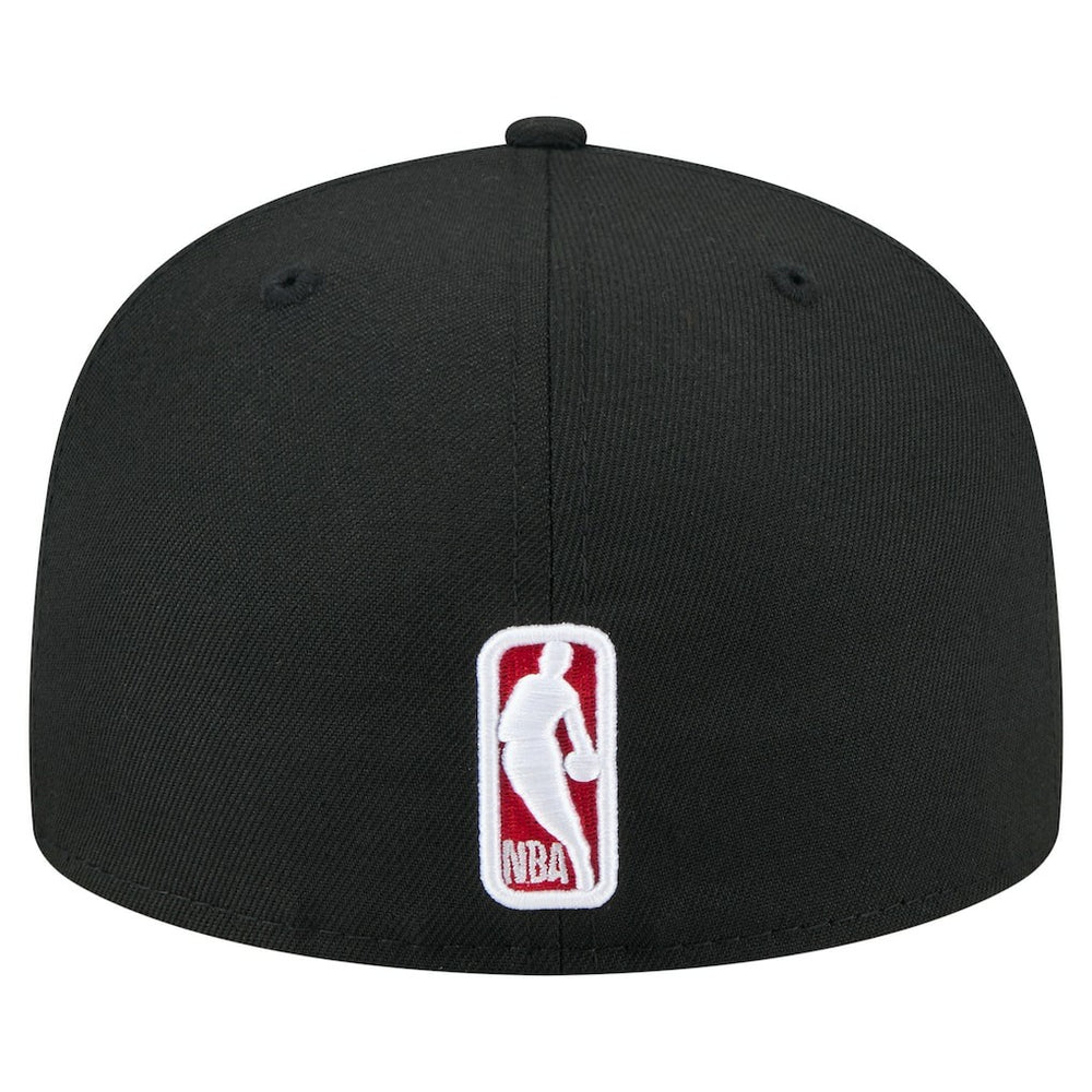 New Era Chicago Bulls State Stitch 59FIFTY Fitted Hat Black