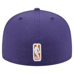 New Era Phoenix Suns State Stitch 59FIFTY Fitted Hat Purple