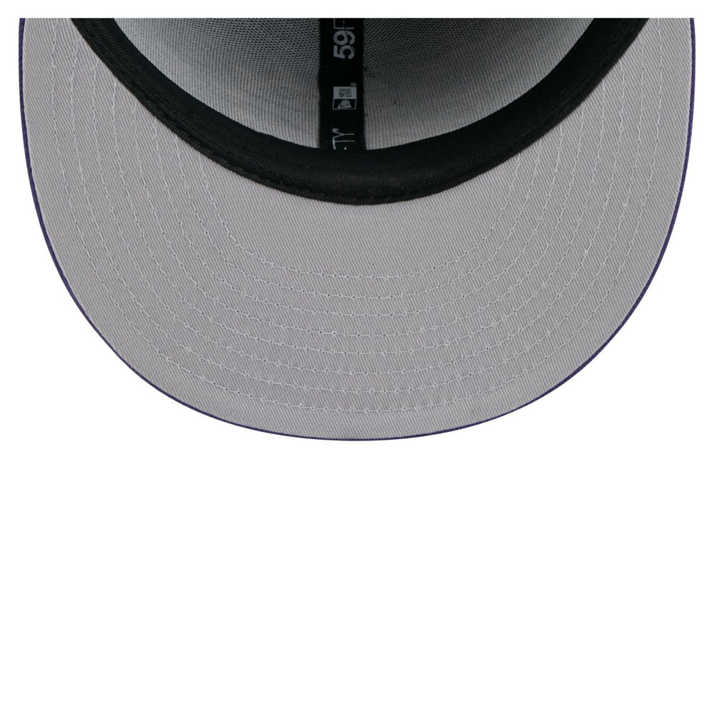 New Era Phoenix Suns State Stitch 59FIFTY Fitted Hat Purple