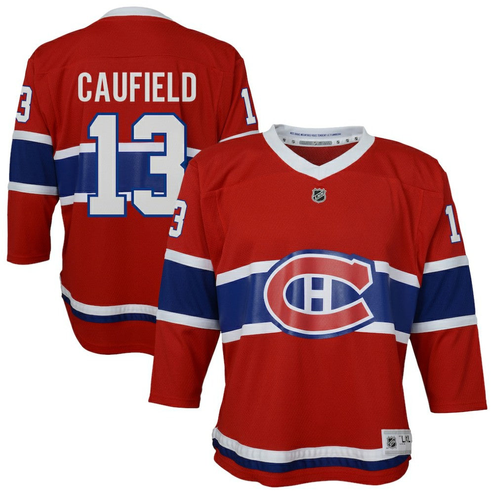 Cole Caufield Montreal Canadiens Youth Home Replica Player Jersey - Red | NHL discount