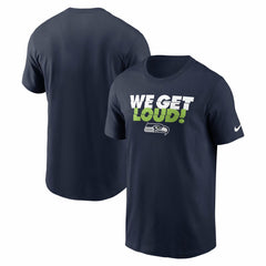 Seattle Seahawks Hometown T-Shirt - College Navy - Nike
