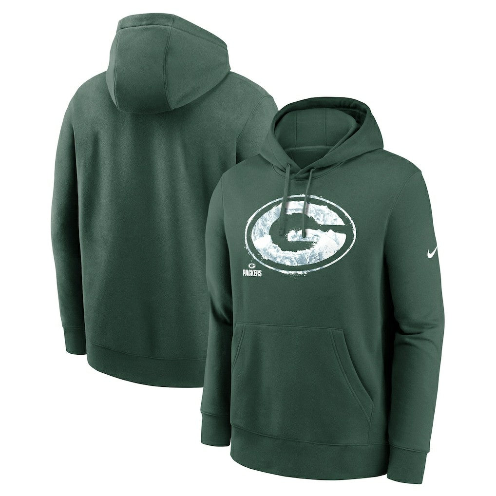 Green Bay Packers Hometown Fleece Pullover Hoodie - Green - Nike