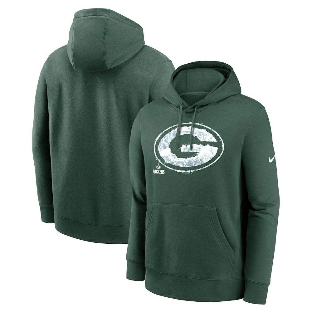 Green Bay Packers Hometown Fleece Pullover Hoodie - Green - Nike