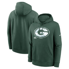 Green Bay Packers Hometown Fleece Pullover Hoodie - Green - Nike