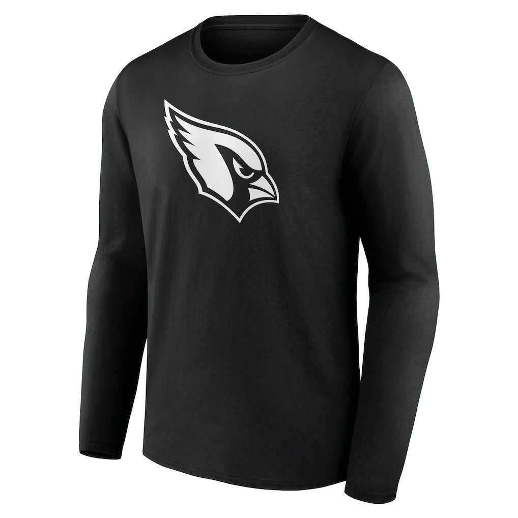 Arizona Cardinals Personalized Name & Number Monochrome Long Sleeve T-Shirt - Black - NFL