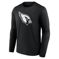 Arizona Cardinals Personalized Name & Number Monochrome Long Sleeve T-Shirt - Black - NFL