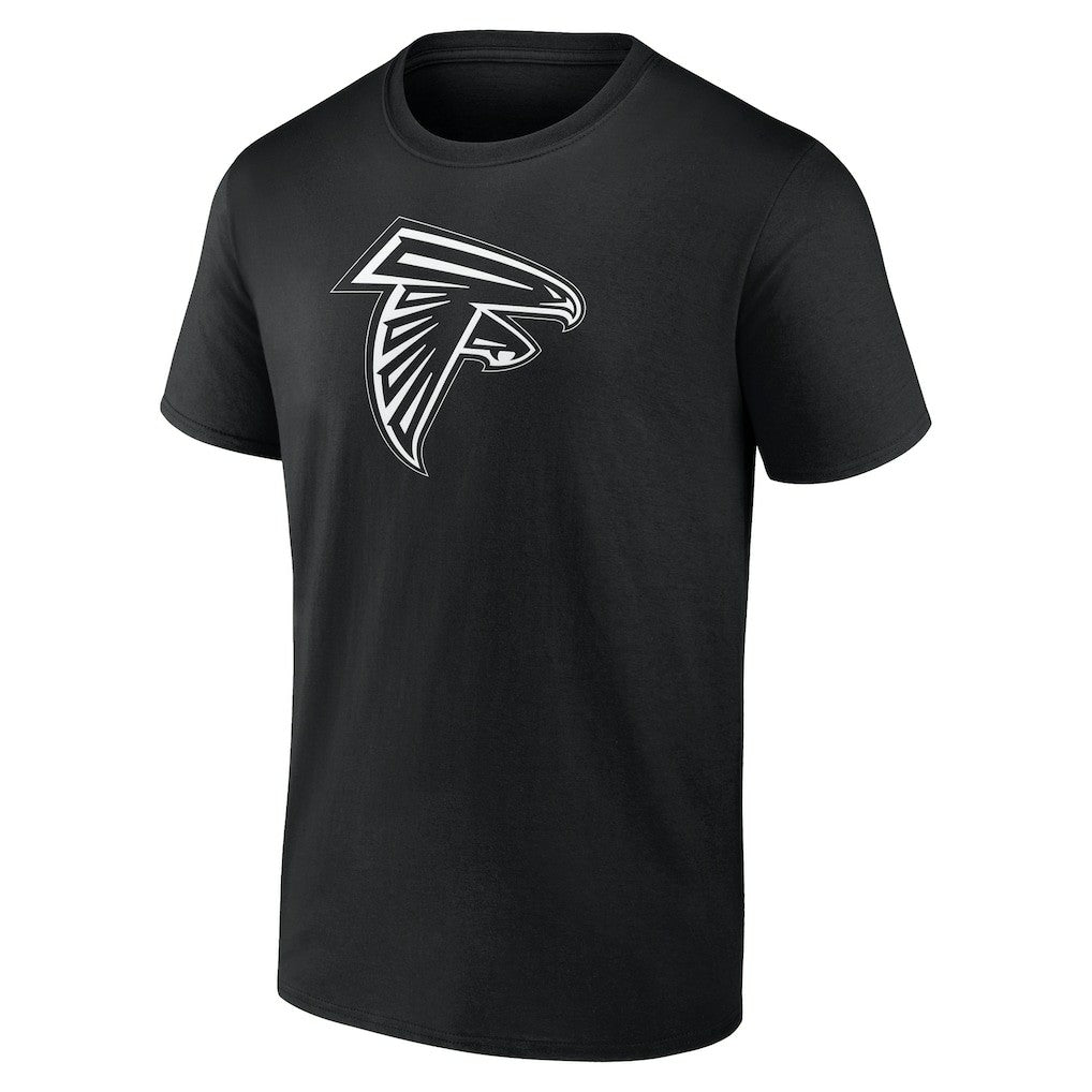 Atlanta Falcons Personalized Name & Number Monochrome T-Shirt - Black - NFL