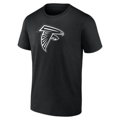 Atlanta Falcons Personalized Name & Number Monochrome T-Shirt - Black - NFL