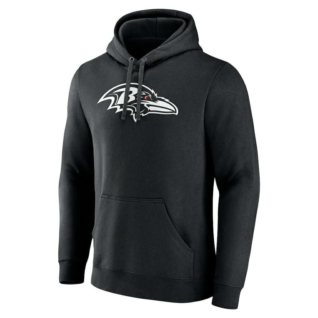 Baltimore Ravens Personalized Name & Number Pullover Hoodie - Black - NFL