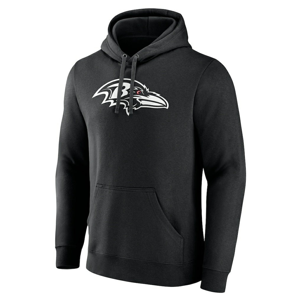 Baltimore Ravens Personalized Name & Number Pullover Hoodie - Black - NFL