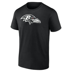 Baltimore Ravens Personalized Name & Number Monochrome T-Shirt - Black - NFL