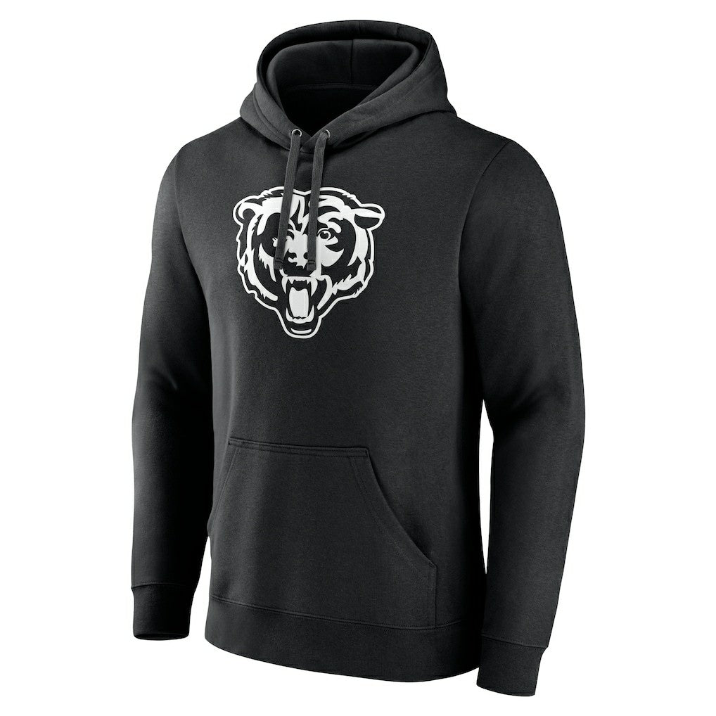 Chicago Bears Personalized Name & Number Pullover Hoodie - Black - NFL