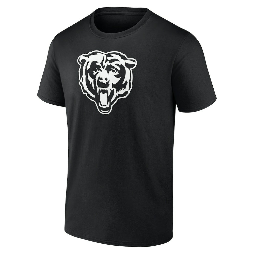 Chicago Bears Personalized Name & Number Monochrome T-Shirt - Black - NFL