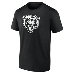 Chicago Bears Personalized Name & Number Monochrome T-Shirt - Black - NFL