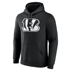 Cincinnati Bengals Personalized Name & Number Pullover Hoodie - Black - NFL